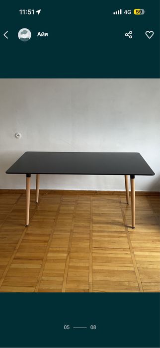 Офисный стол размер 1600/900