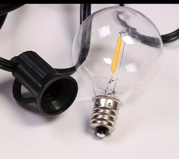 Ghirlanda Solar pe led 12m 30 becuri / led Solar cu telecomanda