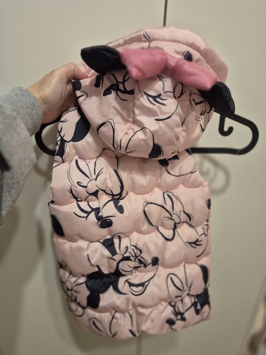Vesta groasa pentru fetite minnie mouse marimea 98