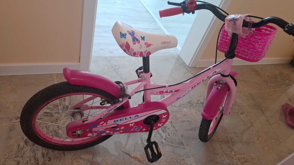 Розово детско колело за момиче