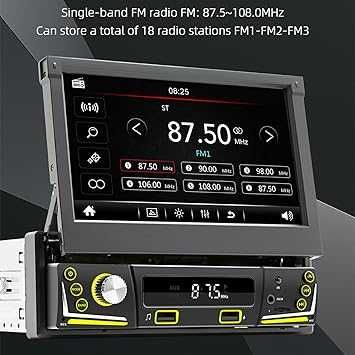 7” 1-DIN мултимедия с Android 13 RDS, 2GB/64GB, CarPlay AndroidAuto