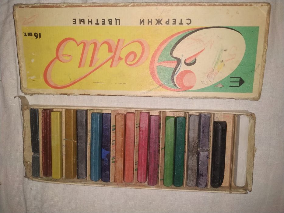 Карандаши.Стержни цветные.СССР.