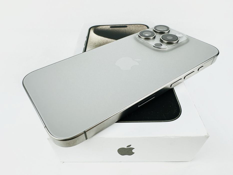 Apple iPhone 15 Pro 128GB Natural Titanium Отличен ! Гаранция!