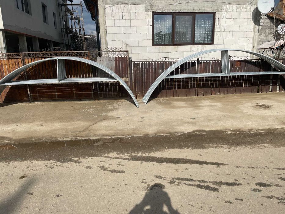 Arcade Solarii din țeava galvanizata
