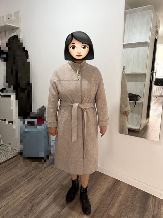 Пальто бежеваяяя