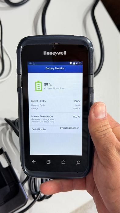 Telefon/Terminal mobil/scanner Honeywell Dolphin CT60,ca Nou,incarcator,SIM,card SD,bluetooth,wi fi