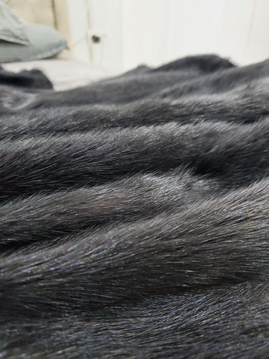 Канадская норка , чёрная,  в идеальном состоянии