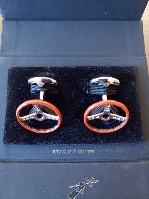 Сребърни ръкавели/копчета за ръкави/ cufflinks Deakin and Francis 925