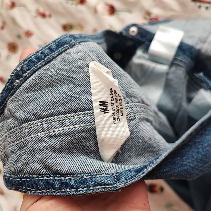 Salopeta blugi h&m