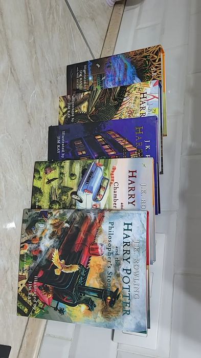 Книги гарри поттер на английском языке