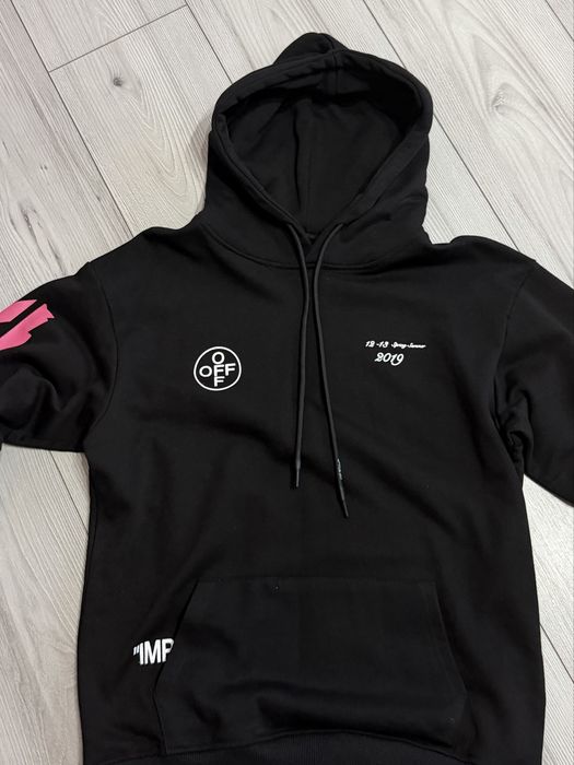Off-White Stencil Arrow Hooded Sweatshirt