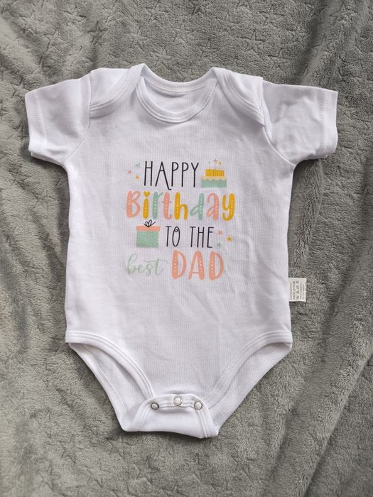 Vând body bebeluș -Happy Birthday to the Best  Dad