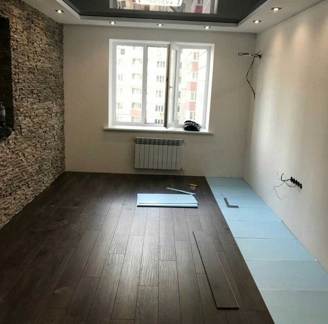 Поклейка обоев и многое другое