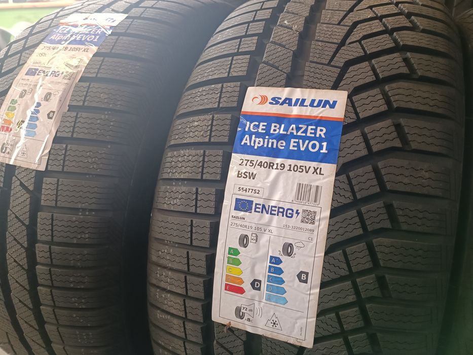 Нови зимни гуми 255 40 19 и 275 40 19 Sailun спорт пакет!