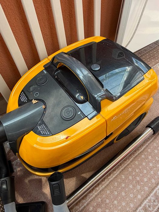 Прахосмукачка с воден филтър Zelmer ZVC762ZT, 1500W, Функция измиване/филтрация, Четка за паркет, Турбо четка, Оранжева
