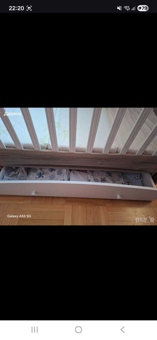 Детска дървена кошара