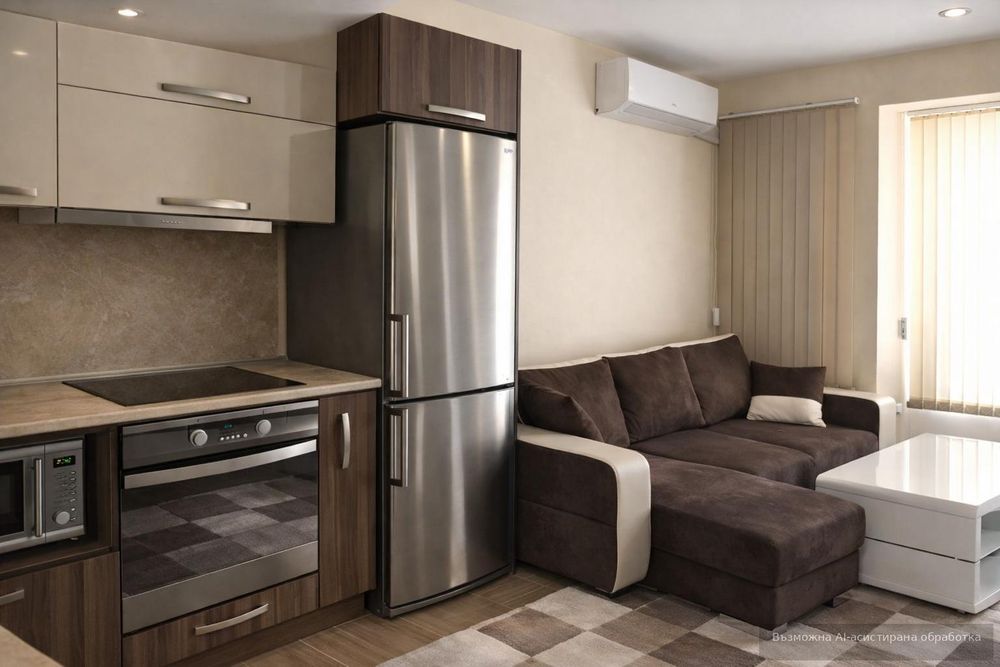 Двустаен апартамент под наем в Център