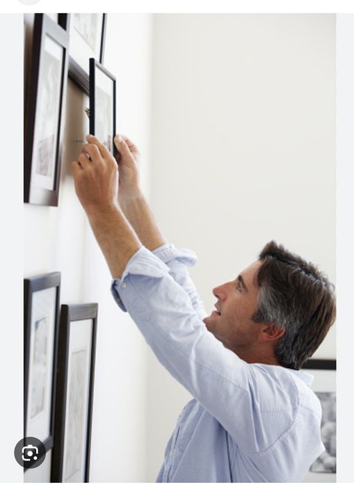 Телевизор Установка  на кранштейн и антенна