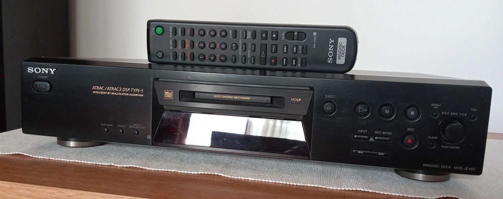 Vand Minidisc Sony MDSJE 480 B + Impecabil. Bucuresti