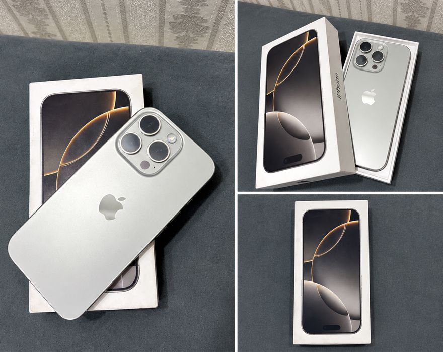 Apple iPhone 16 Pro 128GB — идеальное состояние