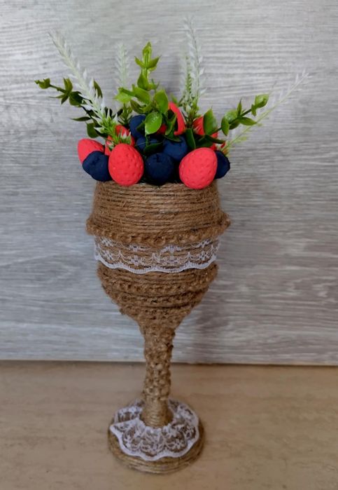 Цветя от телени пръчици