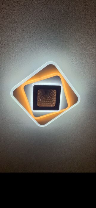 Lustra spot SLS Design LED - Efect 3D in 4 culori 25cm 40w