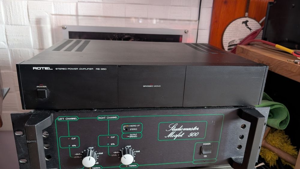 Rotel RB  850 power ,amplificator ,dualmono