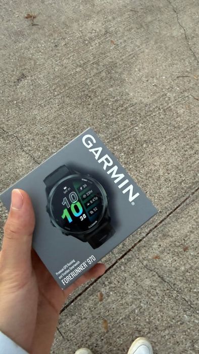Garmin Forerunner 970 47MM Black еще на гарантии часы в идеале