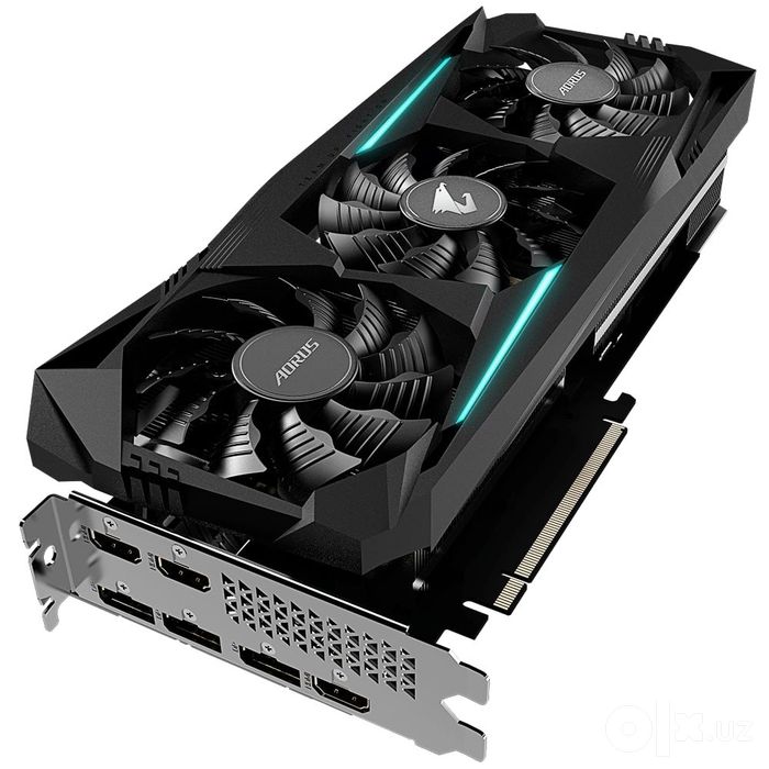Продаётся видеокарта Rx 5700xt Aorus 8gb