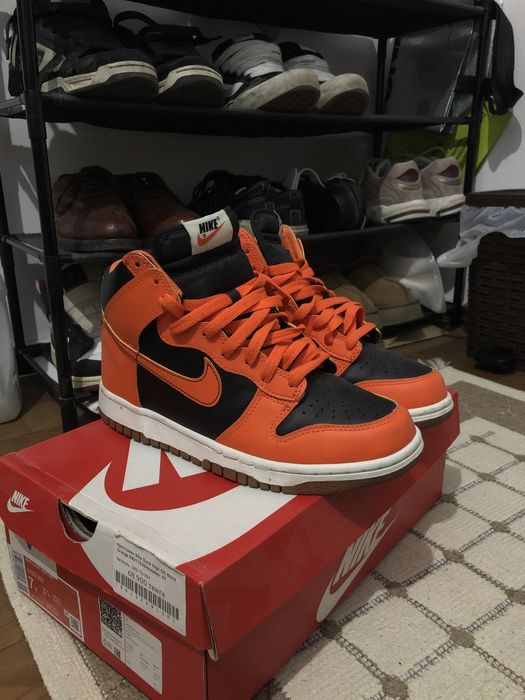 Nike Dunk High GS Black/Orange