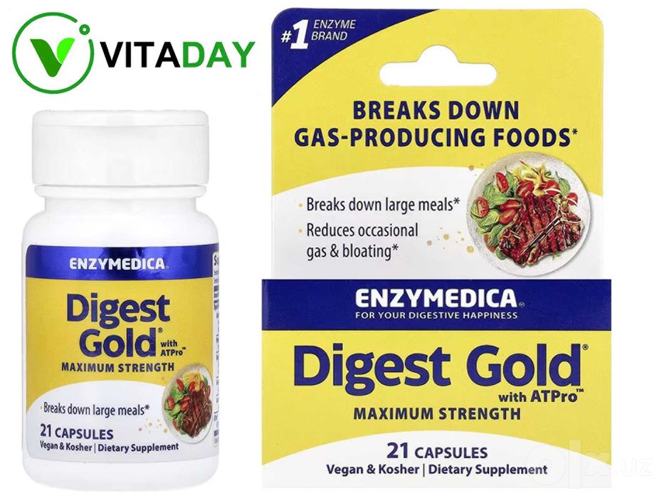 Enzymedica Digest Goldwith с ATPro 21 капсула