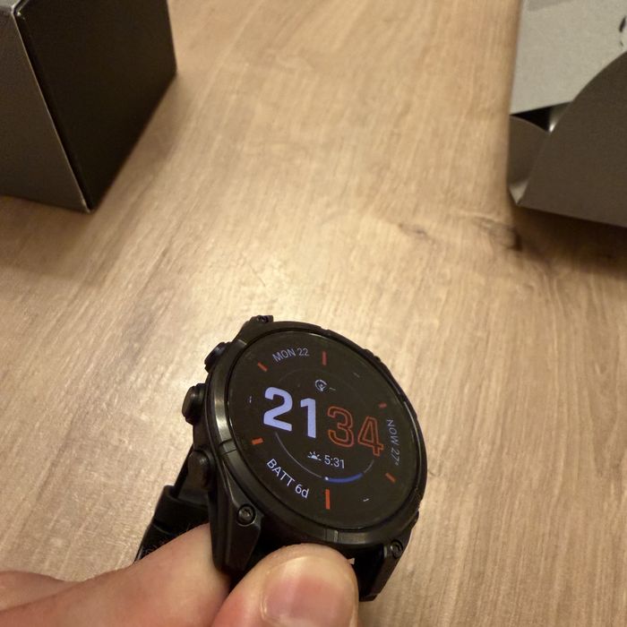 Garmin Fenix 8  47mm Amoled Saphirre ca nou