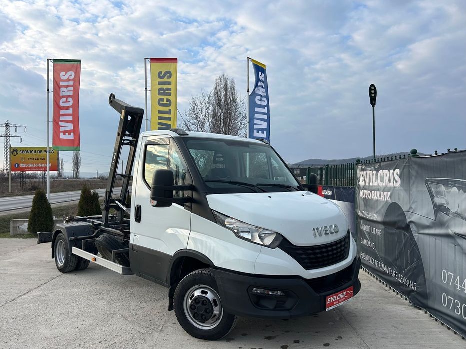 Iveco Daily 3.0 D ABROLLKIPPER 3.5 tone Posibilitate LEASING/ Lift Truck Unilft/ Cuplare pe cutie/TVA Deductib