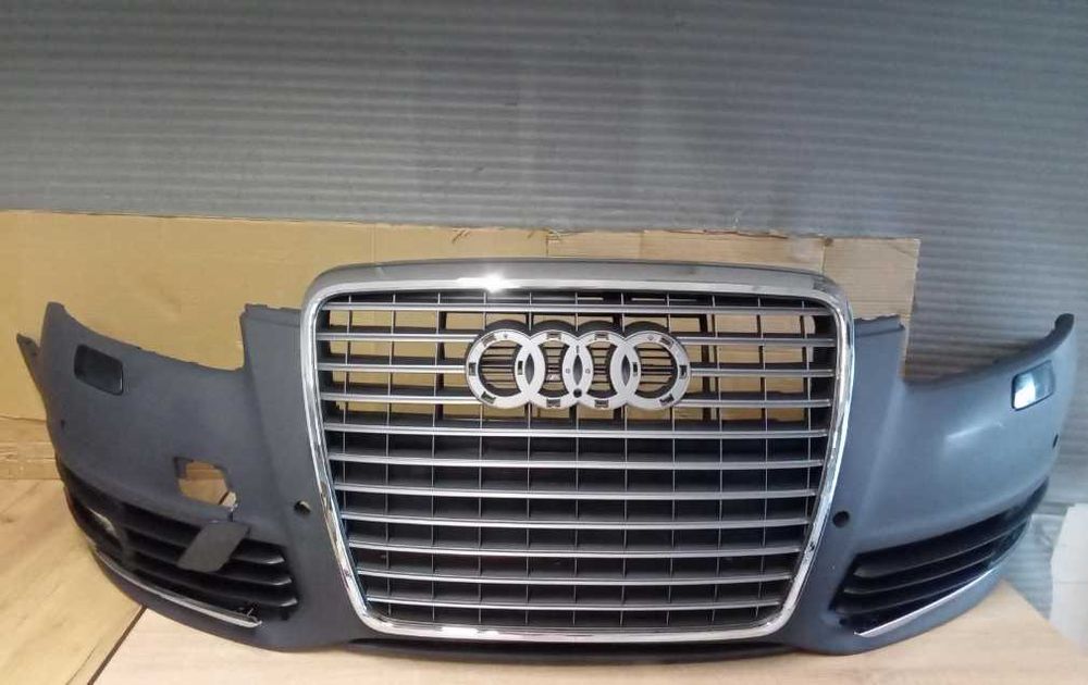 Pachet Bara fata completa grila radiator Audi A6 C6 FACELIFT 2008-2010