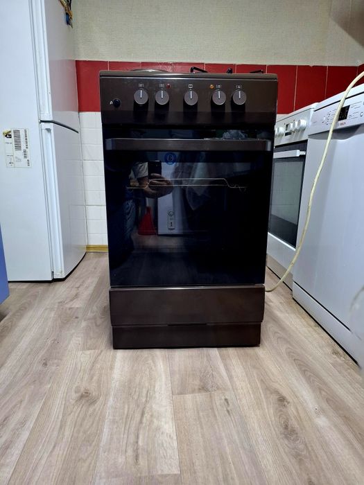 Электро-газовая плита комбинированная