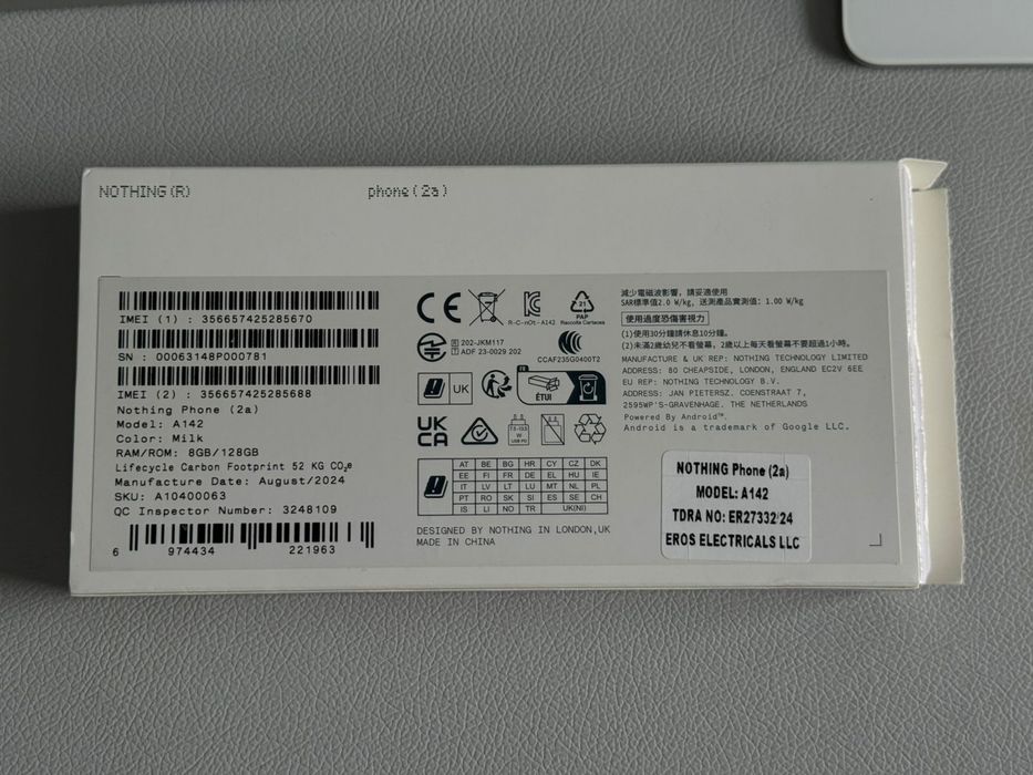 Nothingfone 2a 128 gb
