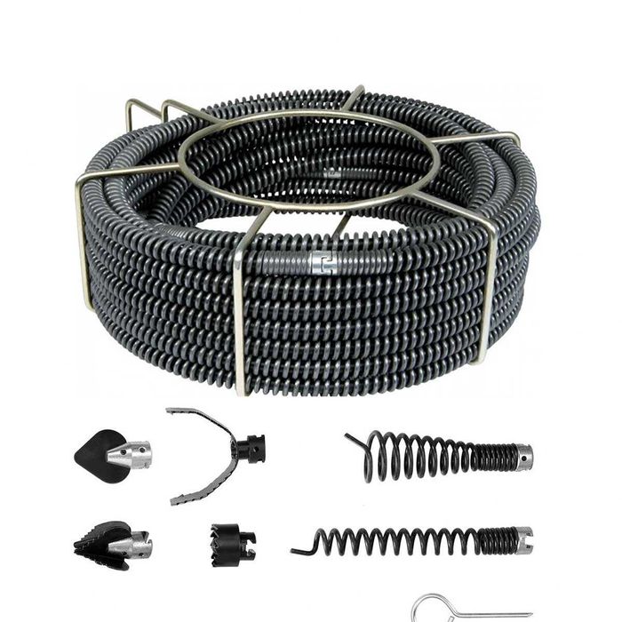 Нова спирала/пружина 22мм за каналопочистваща машина 14 метра