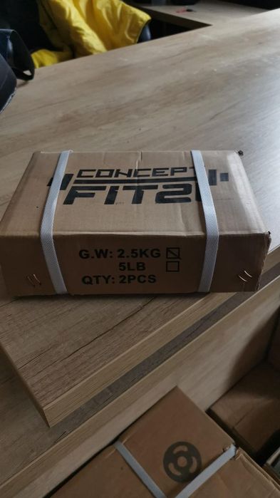 Set Gantere Hexagonale 2,5 kg