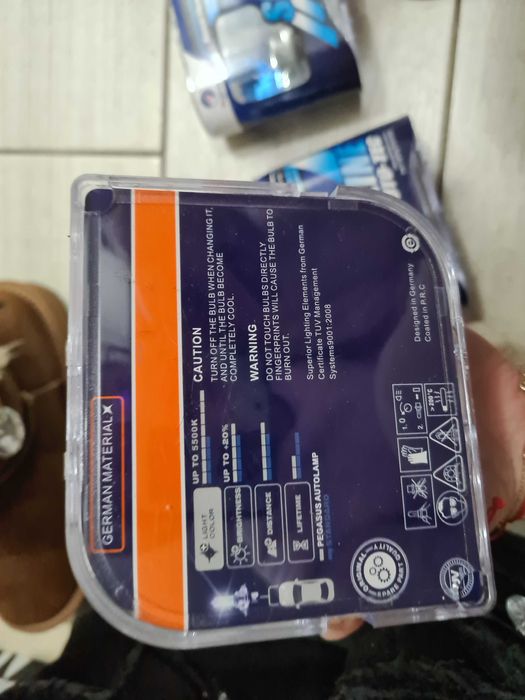 Set bec halogen xenon H7, H4 PEGASUS 12V