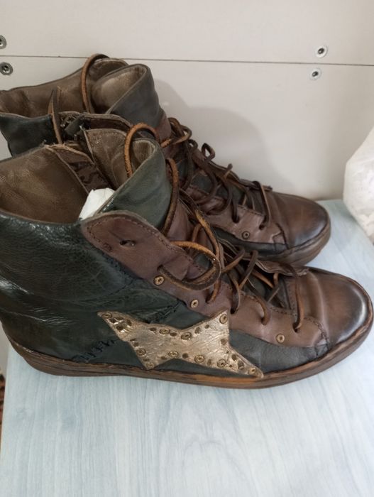 Ghete din piele naturală mărimea 38