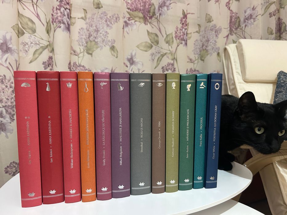 Pachet 12 volume Mari clasici ai literaturii, Editura Litera