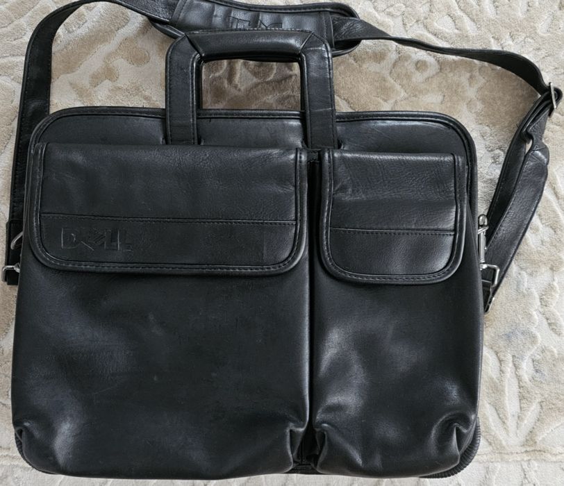 Geanta business Dell, piele pt laptop