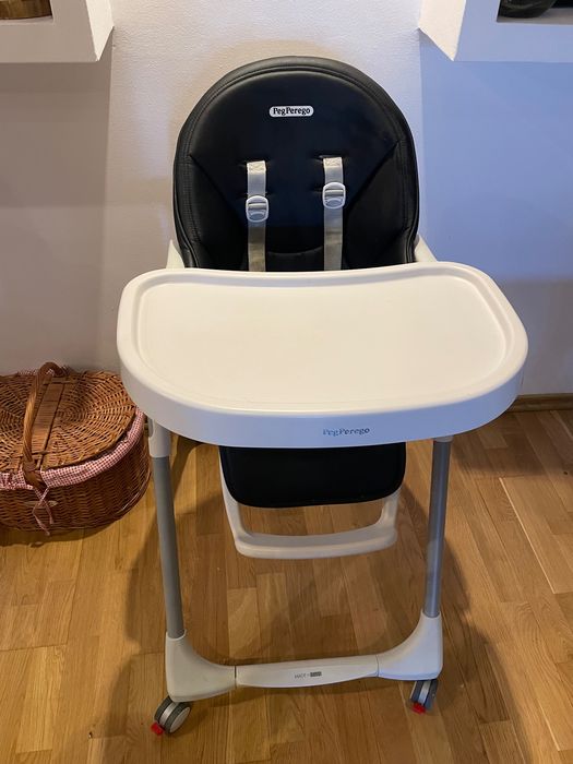 Scaun bebe Pepperego Prima Pappa cu cadru metalic