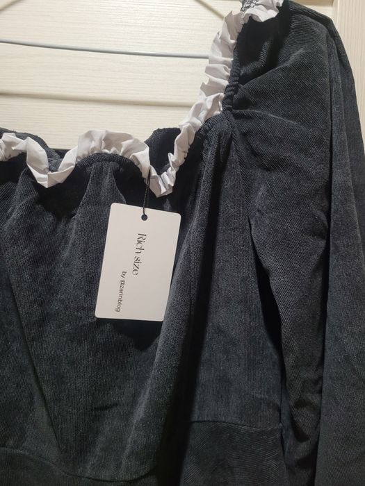 Платье вельвет 52р