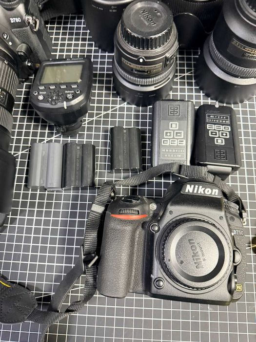 Trusă foto profesională Nikon FX + obiective f/2.8 + rucsac KATA