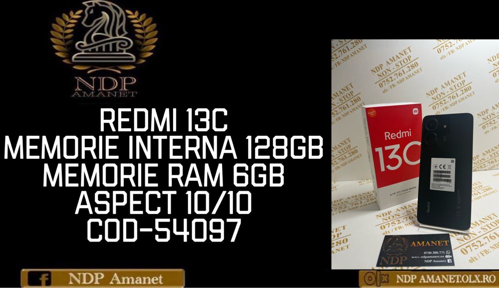 NDP Amanet Braila Redmi 13C(54097)