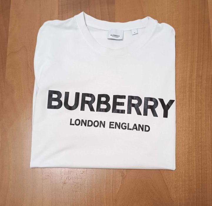 BurberryCotton Logo Printing Classic Short Sleeve