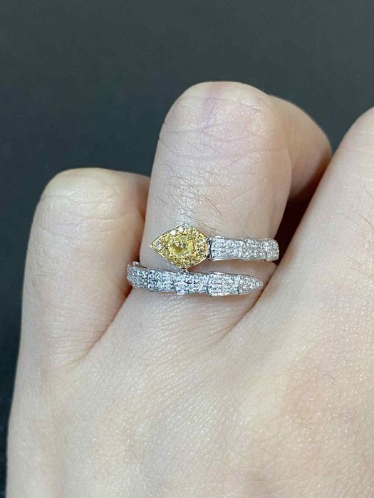 Inel diamante naturale