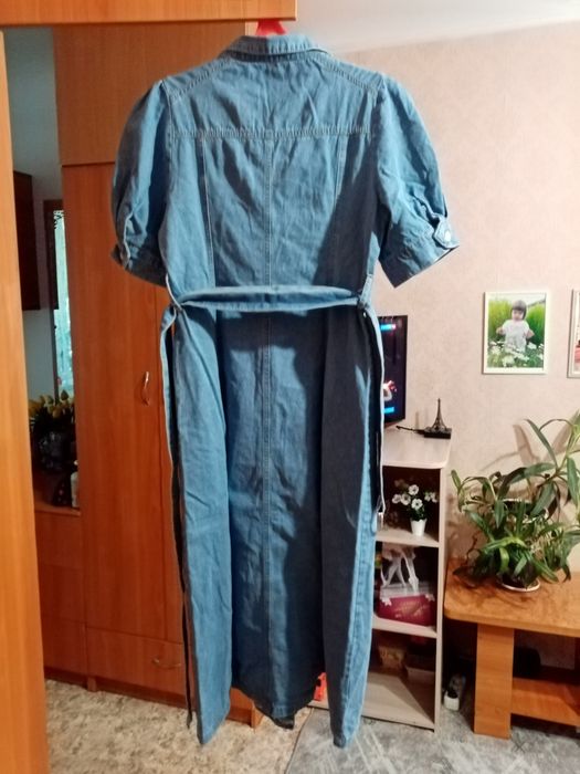 Платье джинсовое