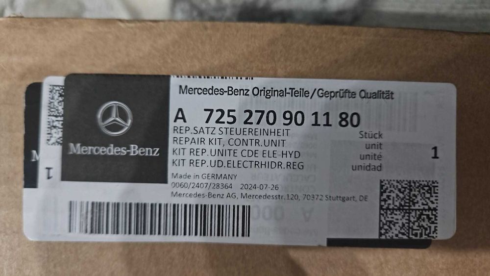 Calculator  9G Tronic VGS-NAG3 Mercedes Benz REPARATIE PROGRAMARE
